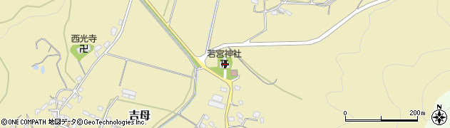 山口県下関市吉母595周辺の地図