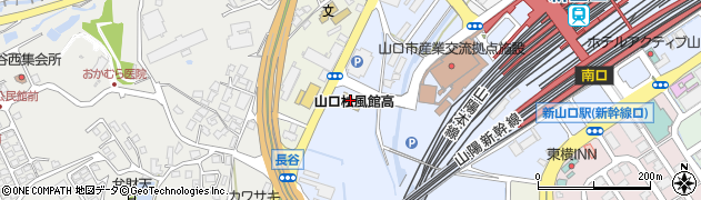 山口松風館高等学校周辺の地図