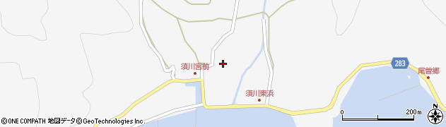 広島県呉市倉橋町（須川）周辺の地図
