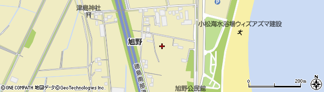 徳島県徳島市川内町旭野周辺の地図