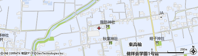 徳島県徳島市国府町西高輪228周辺の地図