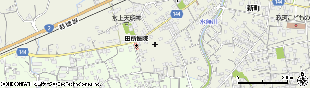 山口県岩国市玖珂町阿山6150-3周辺の地図