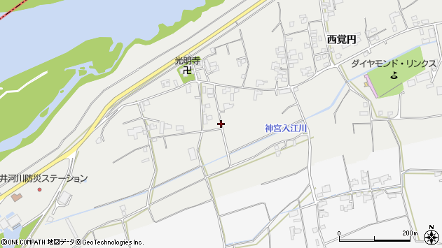 〒779-3211 徳島県名西郡石井町藍畑西覚円の地図