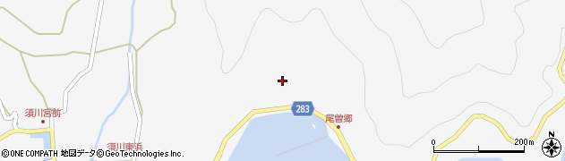 広島県呉市倉橋町尾曽郷周辺の地図