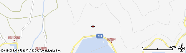 広島県呉市倉橋町（尾曽郷）周辺の地図