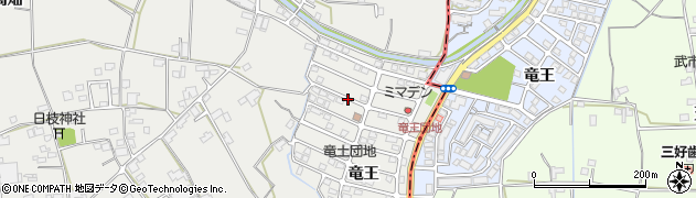 徳島県石井町（名西郡）藍畑（竜王）周辺の地図