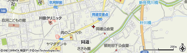 山口県岩国市玖珂町同道5001周辺の地図