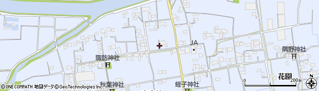 徳島県徳島市国府町（東高輪）周辺の地図