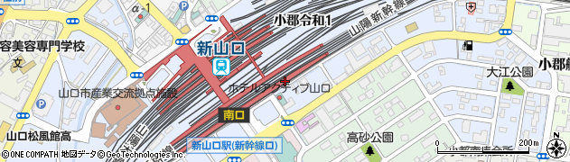 ジェイアール西日本コンサルタンツ株式会社山口営業所周辺の地図