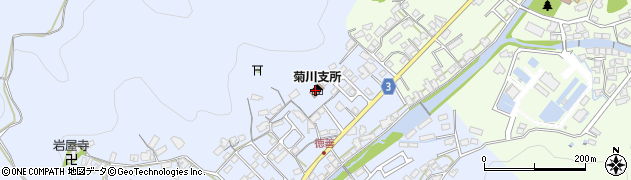周南市役所　支所菊川支所周辺の地図