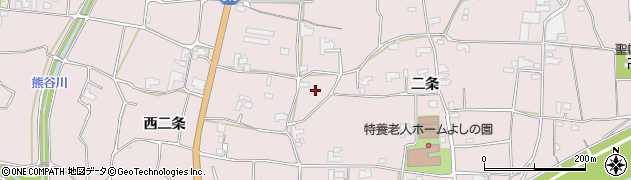 徳島県阿波市吉野町柿原二条周辺の地図