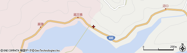 和歌山県有田郡有田川町沼1119周辺の地図