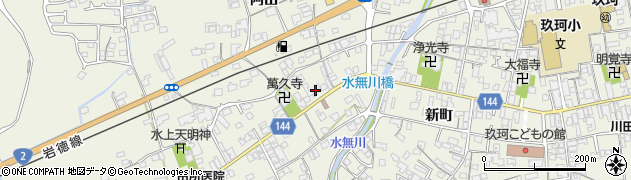 山口県岩国市玖珂町阿山6106周辺の地図