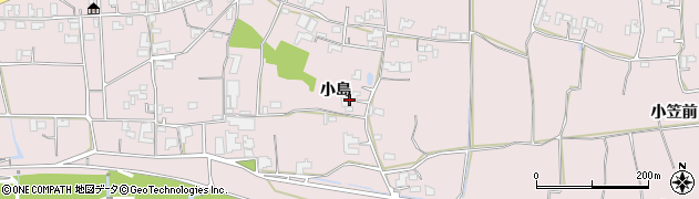徳島県阿波市吉野町柿原小島179周辺の地図