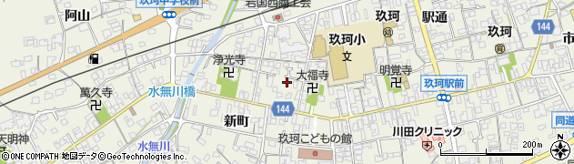 山口県岩国市玖珂町6023周辺の地図