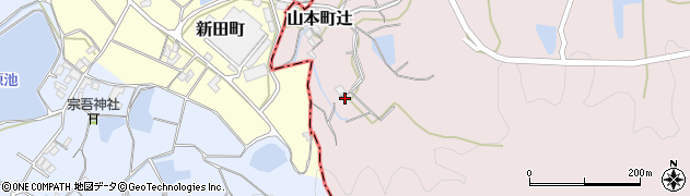 香川県三豊市山本町辻4761周辺の地図
