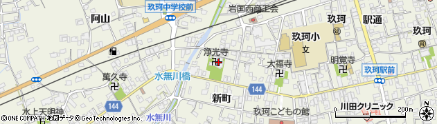 山口県岩国市玖珂町6060周辺の地図
