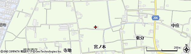 徳島県徳島市国府町芝原天満104周辺の地図