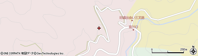 和歌山県有田郡有田川町三田217周辺の地図