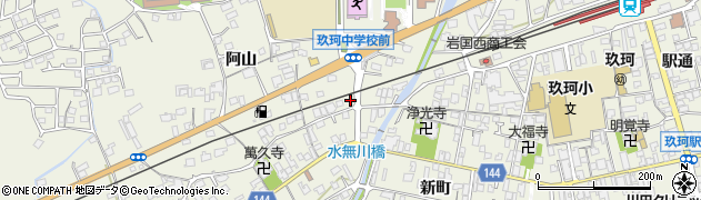 山口県岩国市玖珂町6251周辺の地図