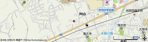 山口県岩国市玖珂町6218周辺の地図