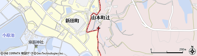 香川県三豊市山本町辻4759周辺の地図