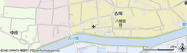 徳島県徳島市国府町東黒田古川137周辺の地図