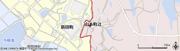香川県三豊市山本町辻4749周辺の地図
