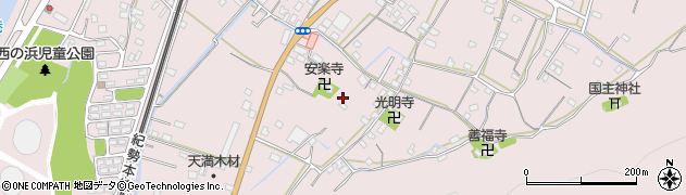 和歌山県有田市初島町里1717周辺の地図