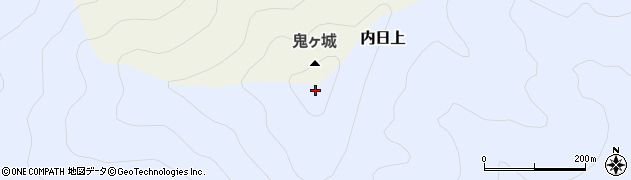 鬼ケ城周辺の地図