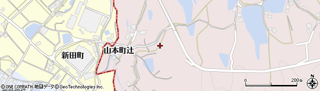香川県三豊市山本町辻4821周辺の地図