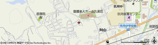 山口県岩国市玖珂町6394周辺の地図