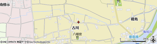 徳島県徳島市国府町東黒田古川73周辺の地図