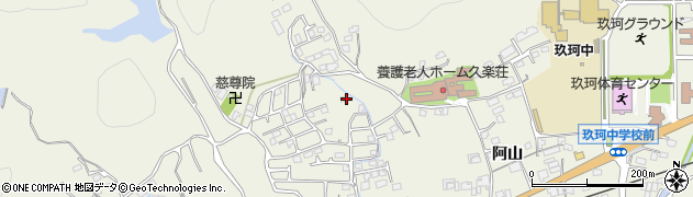 山口県岩国市玖珂町阿山6449周辺の地図