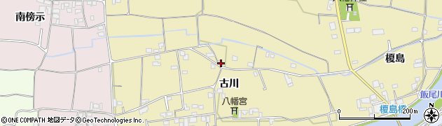 徳島県徳島市国府町東黒田古川76周辺の地図