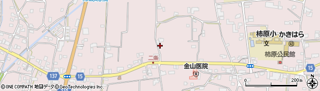 徳島県阿波市吉野町柿原北二条周辺の地図