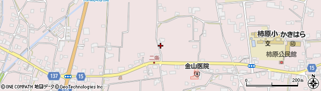徳島県阿波市吉野町柿原（北二条）周辺の地図