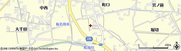 徳島県阿波市吉野町西条町口7周辺の地図