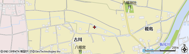徳島県徳島市国府町東黒田古川68周辺の地図