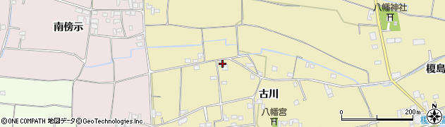 徳島県徳島市国府町東黒田古川83周辺の地図