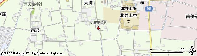 徳島県徳島市国府町芝原天満75周辺の地図
