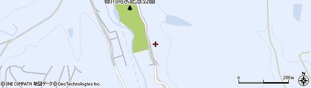 香川県三豊市財田町財田中2325周辺の地図