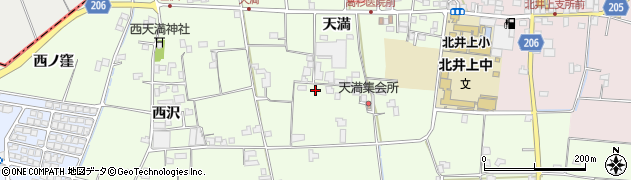 徳島県徳島市国府町芝原天満81周辺の地図