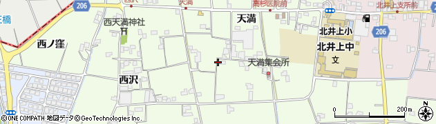 徳島県徳島市国府町芝原天満83周辺の地図