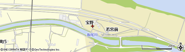 徳島県徳島市春日町宝野周辺の地図