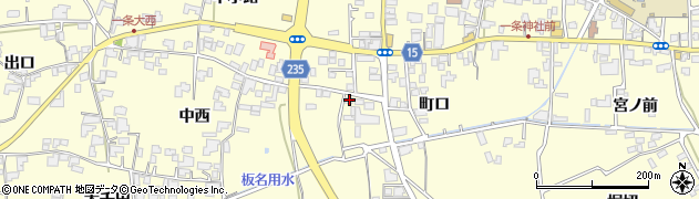 徳島県阿波市吉野町西条町口46周辺の地図