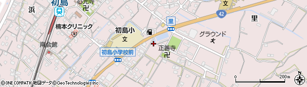和歌山県有田市初島町周辺の地図