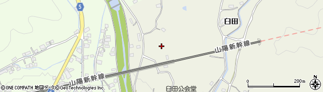 山口県岩国市玖珂町（臼田）周辺の地図