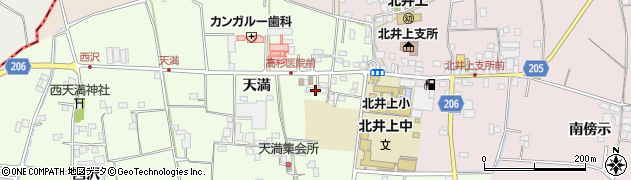 徳島県徳島市国府町芝原天満44周辺の地図
