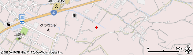 和歌山県有田市初島町（里）周辺の地図